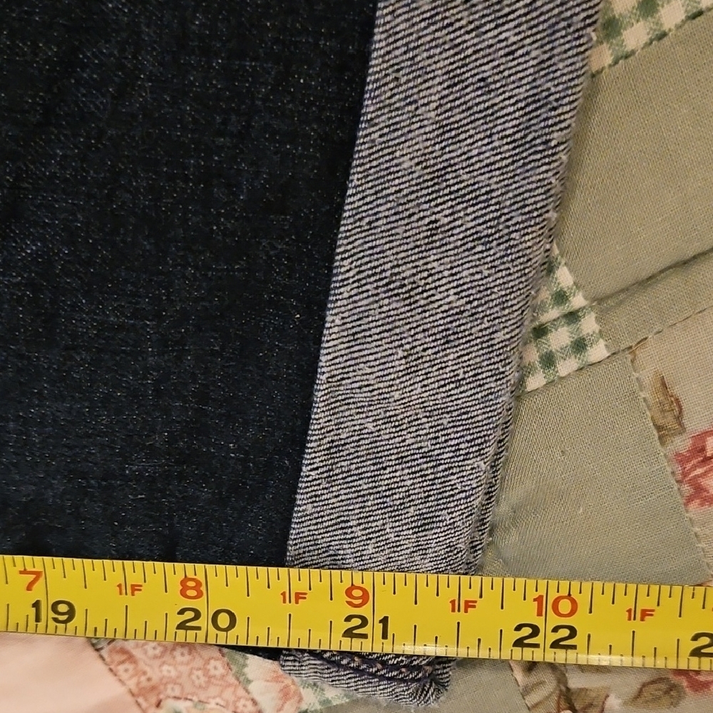 Levi Denizen Modern Skinny Crop Jeans - Dark Blue - Picture 8 of 8
